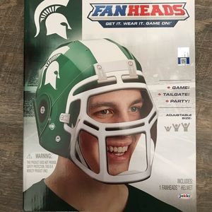 Fanheads MSU pop up helmet